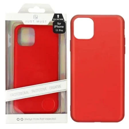 Case for Apple iPhone 11 Pro Just Must Candy - red