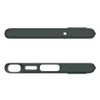 Silikonowe etui Spigen Liquid Air do do Samsung Galaxy S23 Ultra - zielone (Abyss Green)