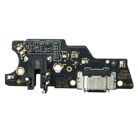 Board with USB-C charging connector, microphone and headphone connector for Realme 7