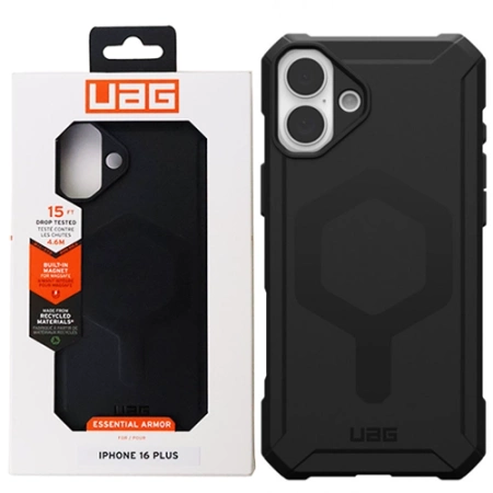 Case for Apple iPhone 16 Plus UAG Essential Armor MagSafe - black