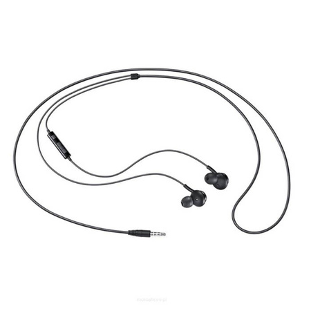 Samsung 3.5mm headphones with remote control and microphone - black