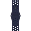 Pasek Apple Watch 38/ 40/ 41 mm Nike Sport Band S/M M/L - granatowy (Midnight Navy/Mystic Navy)