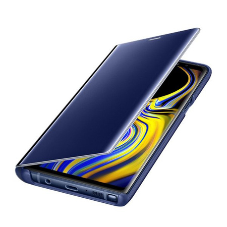 Etui na telefon Samsung Galaxy Note 9 Clear View Standing Cover - niebieskie [OUTLET]