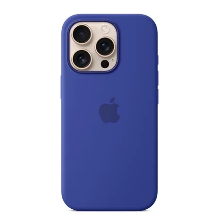 Apple iPhone 16 Pro Silicone Case MagSafe - Blue (Ultramarine)