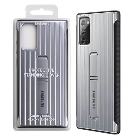 Samsung Galaxy Note 20 case Protective Standing Cover EF-RN980CSEGWW - silver