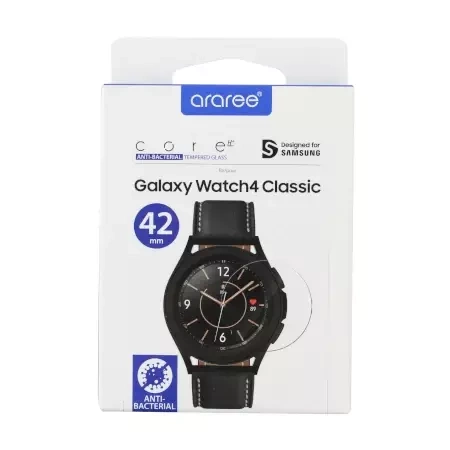 Araree tempered glass for Samsung Galaxy Watch 4 Classic 42mm- transparent