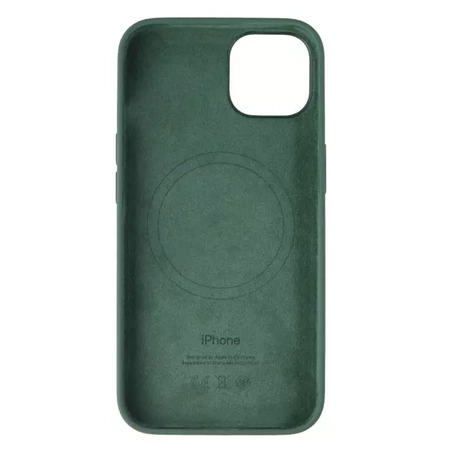 Apple Silicone Case Magsafe for iPhone 13 - Green (Eucalyptus)