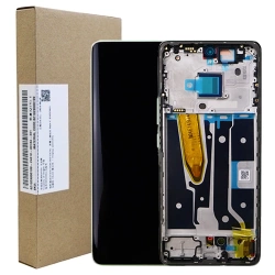 Oryginalny wyświetlacz LCD z ramką do Realme 11 Pro Plus 5G - zielony (Oasis Green)