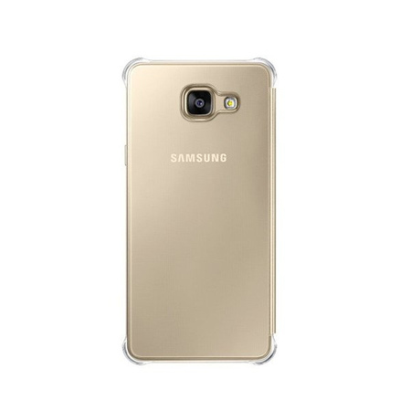 Samsung Galaxy A5 2016 Clear View Cover phone case - gold