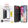 Apple iPhone X/ XS case Griffin Survivor Clear Flip Wallet - black