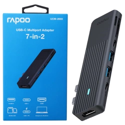 7in2 Rapoo USB-C Multiport Adapter