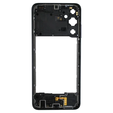 Body, side frame for Samsung Galaxy A05s - black 