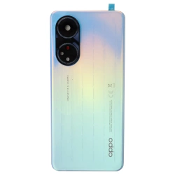 Battery flap for Oppo A98 5G original - blue (Dreamy Blue)