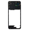 Body, side frame for Samsung Galaxy A05s - black 