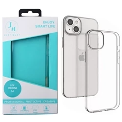 Case for Apple iPhone 14 Just Must Nake - transparent