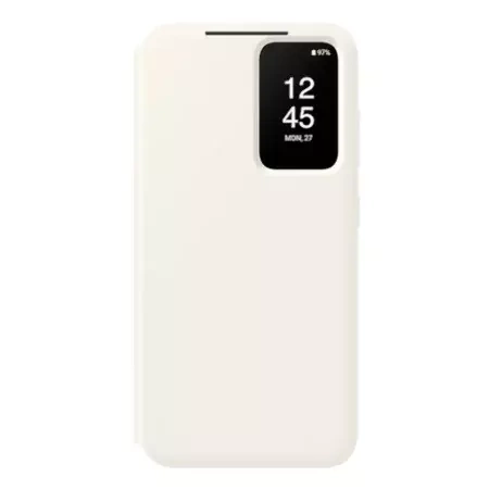 Samsung Smart View Wallet Case for Galaxy S23 Plus - cream-colored