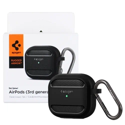 Etui na Apple AirPods 3 Spigen Rugged Armor - czarne