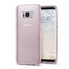 Samsung Galaxy S8 silicone case Spigen Liquid Crystal Glitter 565CS21615 - pink (Rose Quartz)