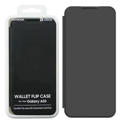 Samsung Galaxy A03 Anymode Wallet Flip Case - black