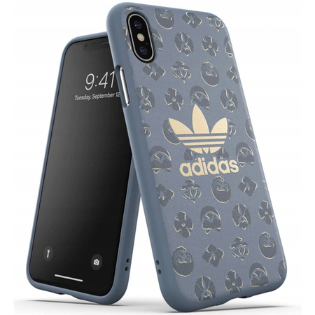 Apple iPhone X/ XS case Adidas Trefoil Snap Case CM1530 - navy blue