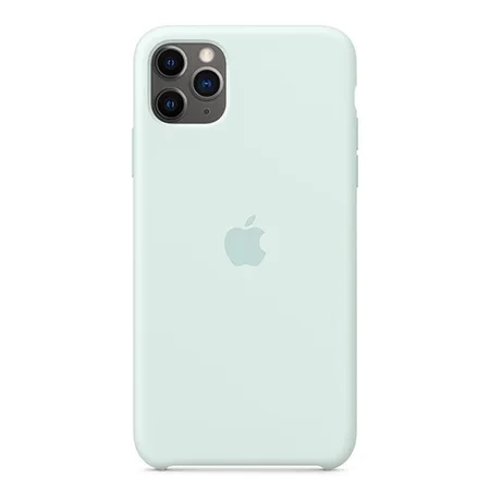 Apple iPhone 11 Pro Max Silicone Case - Blue (Seafoam)