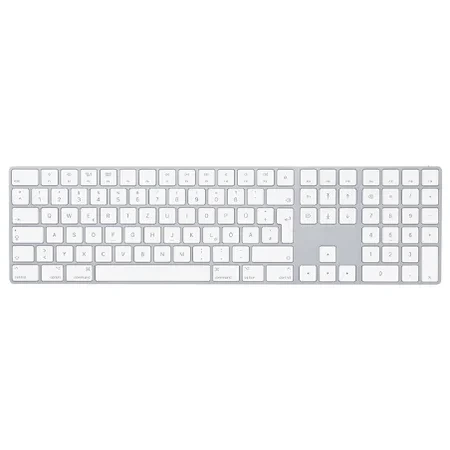 Apple Magic Keyboard with Numeric Keypad (German layout) - white