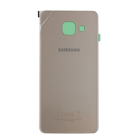 Samsung Galaxy A3 2016 battery flap with adhesive - gold