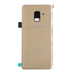 Samsung Galaxy A8 2018 Duos battery flap with adhesive - gold