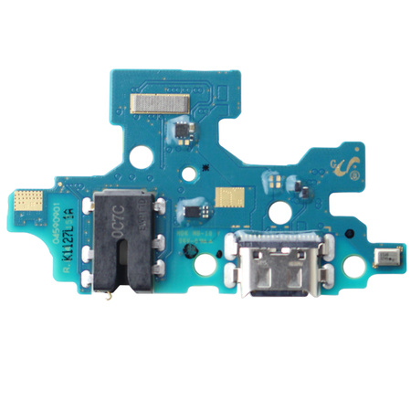 Samsung Galaxy A41 board with USB-C charging connector + headphone connector + microphone