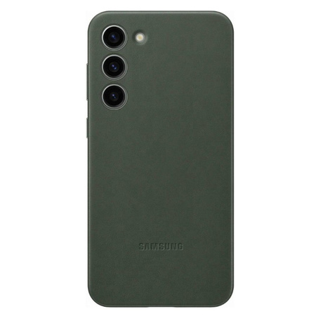 Samsung Galaxy S23 Plus Leather Phone Case - green