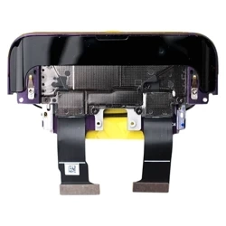 Top panel with connection tapes, cameras and antennas for Oppo Find X - purple