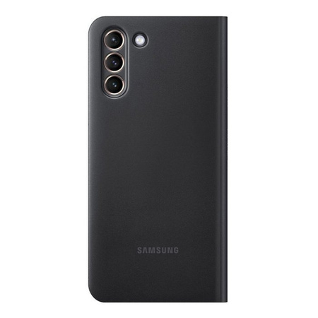 Case for Samsung Galaxy S21 Plus 5G Smart LED View Cover - black