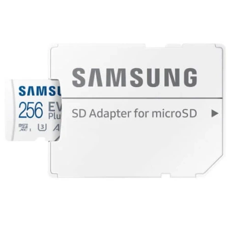 Karta pamięci Samsung EVO Plus microSDXC z adapterem SD 256GB 130 MB/s - klasa 10