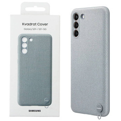 Samsung Galaxy S21 Plus etui Kvadrat Cover EF-XG996FJEGWW - miętowo-szary (Mint Gray)