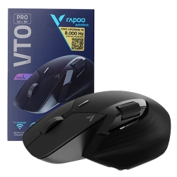 Mysz gamingowa bezprzewodowa Rapoo VT0 Pro rozmiar L - czarna