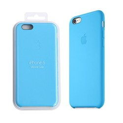 Apple iPhone 6 silicone case MGQJ2FE/A - blue