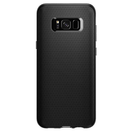 Samsung Galaxy S8 Plus silicone case Spigen Liquid Air 571CS21663 - black 