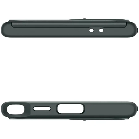 Samsung Galaxy S24 Ultra Spigen Optik Armor phone case - green (Abyss Green)