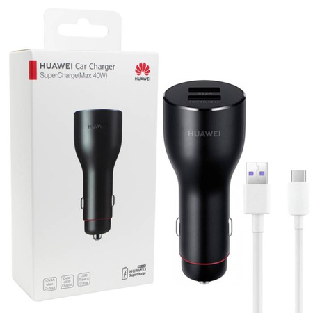  Huawei CP37 Quick Charge/ Super Charge car charger with USB Type-C cable - 4A