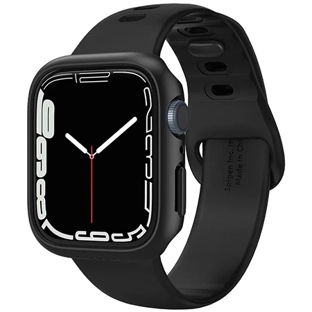 Spigen Thin Fit protective case for Apple Watch 7/ 8/ 9 45 mm - black