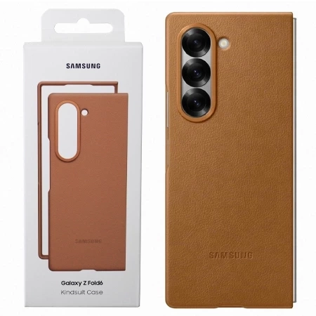 Samsung Galaxy Z Fold6 Kindsuit Phone Case - brown