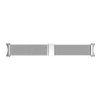Bransoleta Samsung Milanese Band M/L do Galaxy Watch 4 44 mm - srebrna