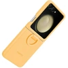 Etui na telefon Samsung Galaxy Z Flip5 Silicone Case with Ring - żółte (Apricot)