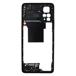 Body, side frame for Xiaomi Redmi Note 12 Pro 4G - black