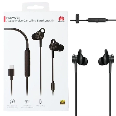 Huawei ANC Earphones 3 USB-C with microphone - black