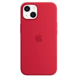 Apple iPhone 13 Silicone Case MagSafe - Red (Red)