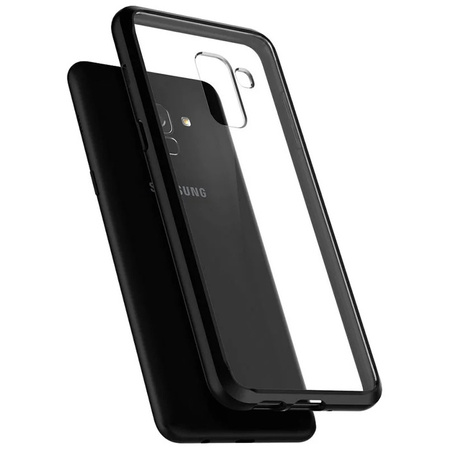 Samsung Galaxy A8 2018 Spigen Ultra Hybrid case 590CS22751 - transparent with black frame