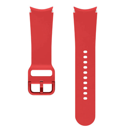 Strap for Samsung Galaxy Watch 4/ Watch 4 Classic 20 mm Sport Band M/L - red