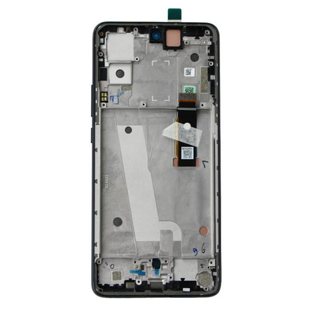 Oryginalny wyświetlacz LCD z ramką do Motorola Edge 30 - szary (Meteor Grey)