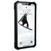 Etui do Apple iPhone XR UAG Monarch Carbon - czarno-czerwone (Crimson)